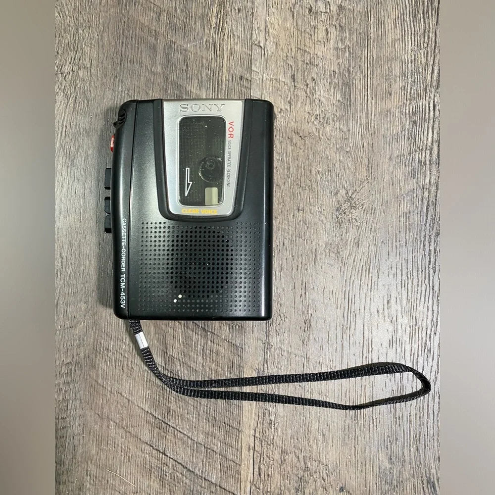 Sony Tcm453v Full Size Audio Cassette Recorder